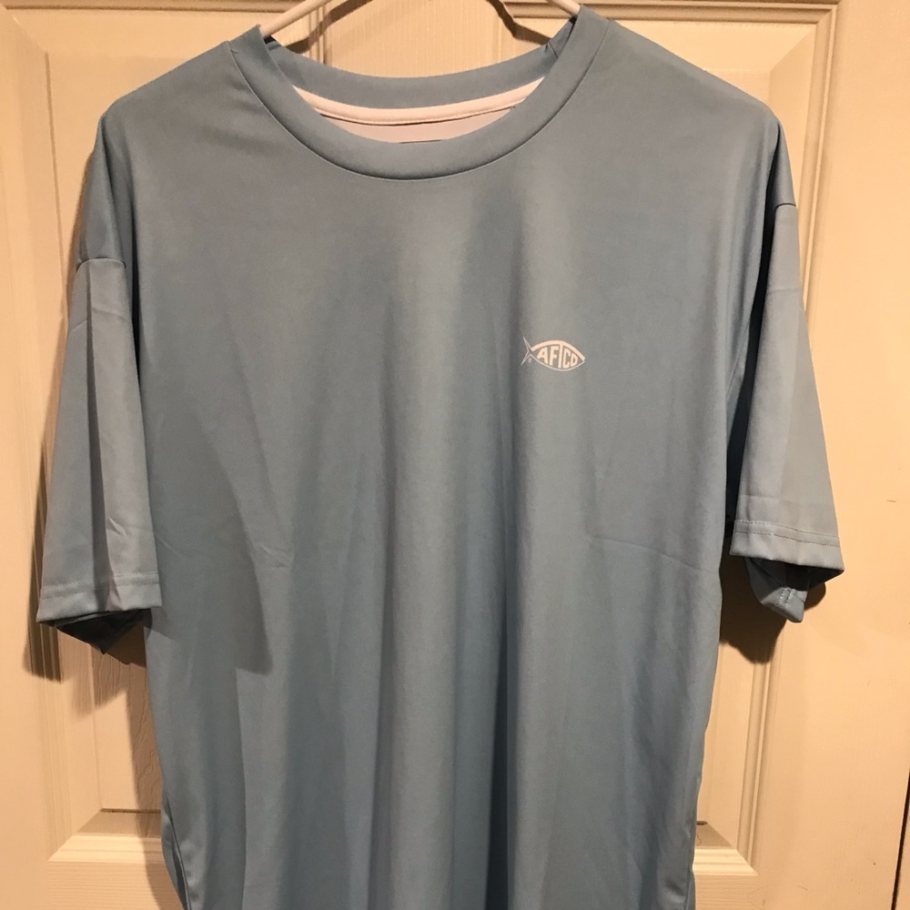 Blue aftco T-shirt